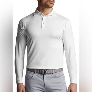 Peter Millar Golf Polo White Size XL